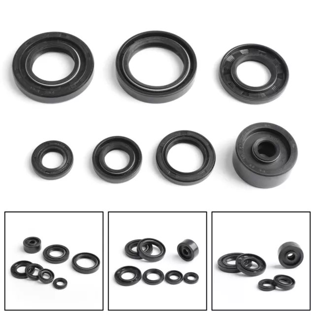 Kit Ricostruzione Guarnizione Olio Cilindro Motore Adatto A Yamaha Dt125E Dt125 Dt125R 1989-96 Uk