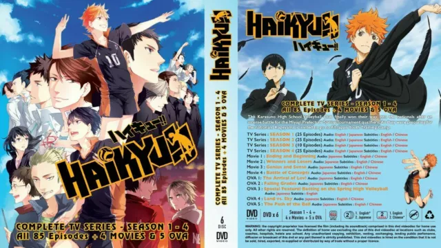 Haikyu!! (Season 2) ( Haikyuu!! ) [ NON-USA FORMAT, Blu-Ray, Reg.B Import -  Australia ] 