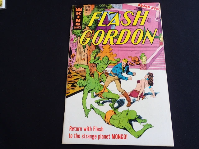 Flash Gordon No. 1 September 1966 King Comics  First Silver Age Appearance