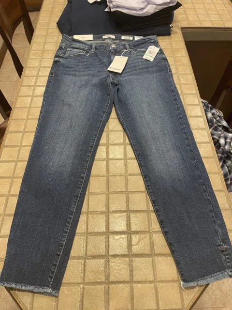 Kensie Jeans Womens Size 8 Blue Skinny Crop Denim