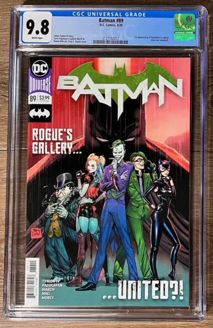 BATMAN #89  CGC 9.8 NM/MINT a DC comic 1st appearance of PUNCHLINE