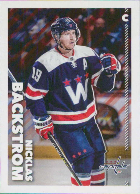 2022-23 Topps NHL Sticker Collection #524 Nicklas Backstrom Washington Capitals