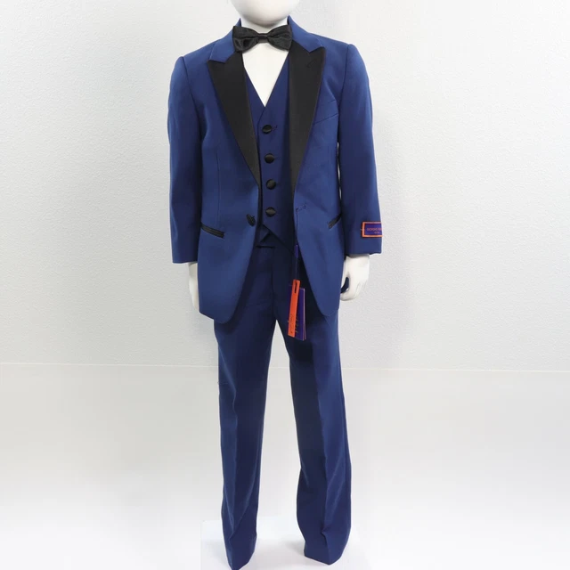 Arlan Kids Tuxedo French-Blue Boys Tuxedo by Giorgio Fiorelli