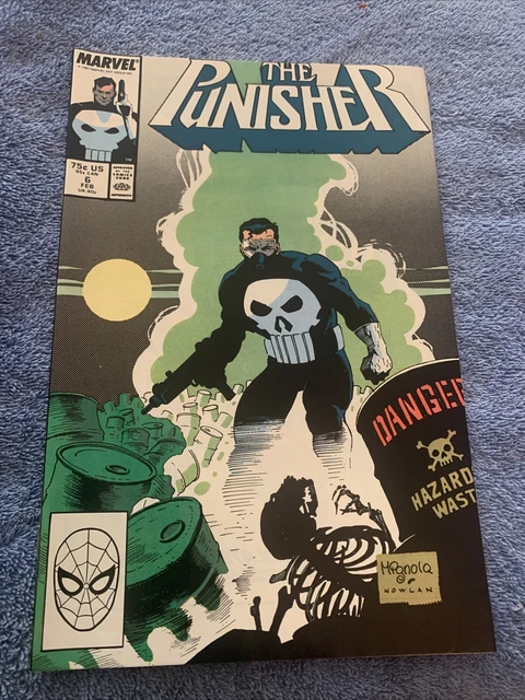 MARVEL comics the punisher volume 1 issue 6 vintage 1987 comic book