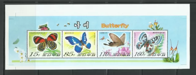 COREA. Año: 2007. Tema: FAUNA. MARIPOSAS.