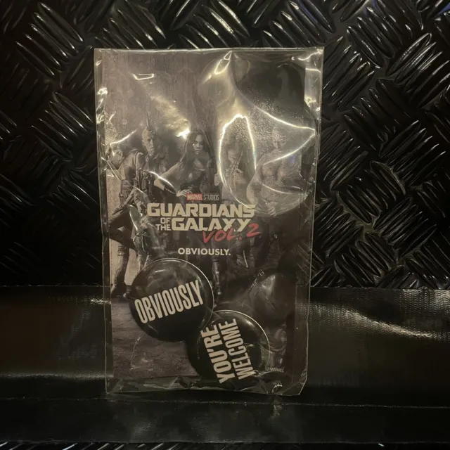 Marvel Studios Guardians of the Galaxy Vol 2 Obviously You're Welcome Pins