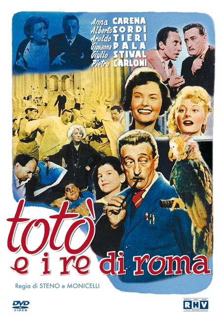 Toto' E I Re Di Roma (DVD) Toto' Anna Carena Mario Monicelli Nino Rota
