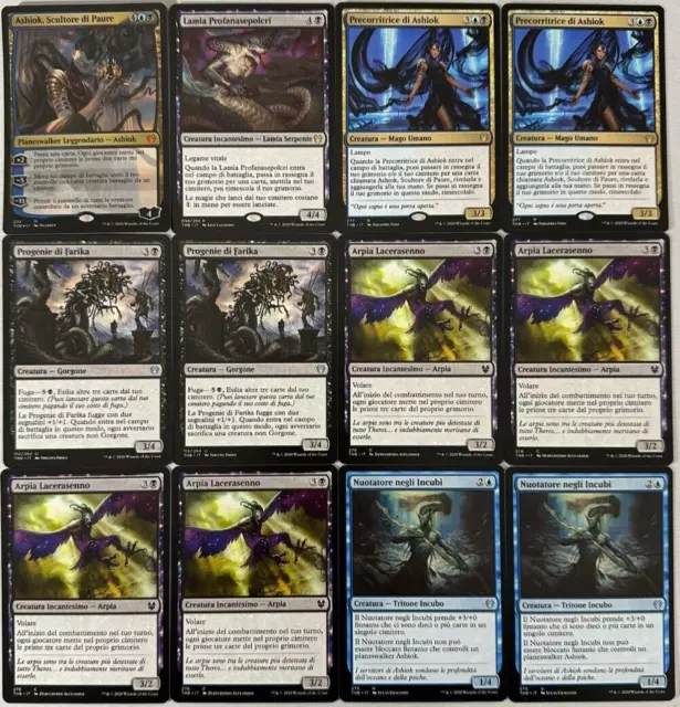 Magic Mazzo Planeswalker Ashiok - Theros Oltre La Morte - Completo 100% Italiano