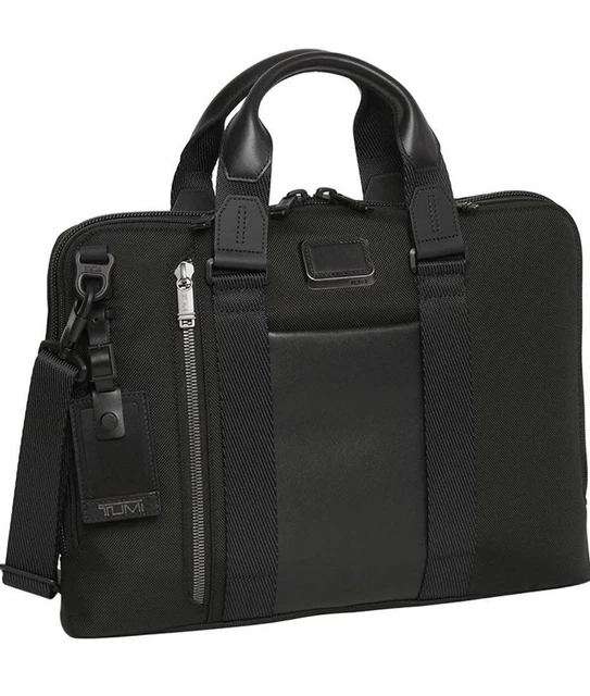 TUMI Bag 232390 Alpha Bravo Slim Briefs Black