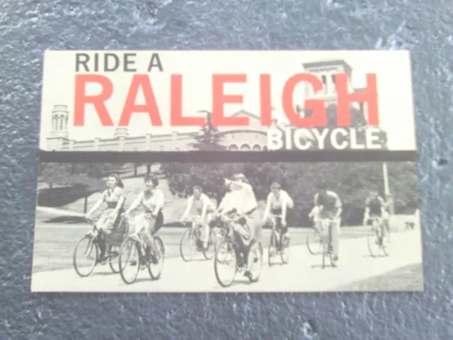 SCARCE 1970s PAMPLET AD RALEIGH BICYCLE SUPERBE, SPORTS COLT SPACE RIDER MOUNTIE