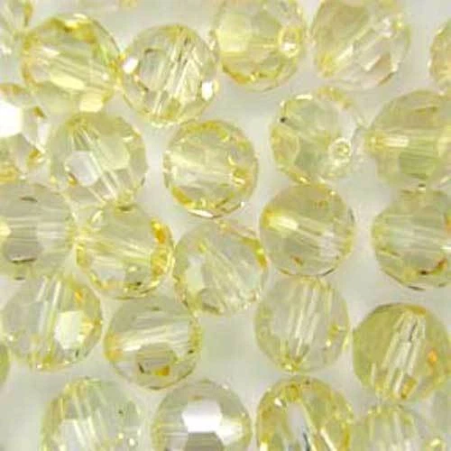 Pour 20 Cristaux Swarovski Elements Original 8mm Round Perle Cristal Champagne