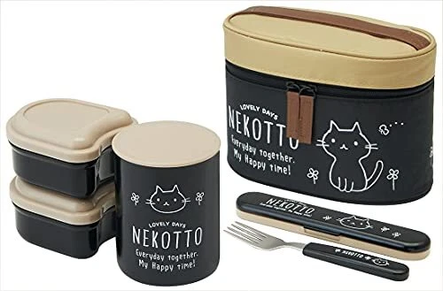 Skater Antibacterial Insulation Lunch Box KCLJC6AG-A Lunch Jar Nek... From Japan