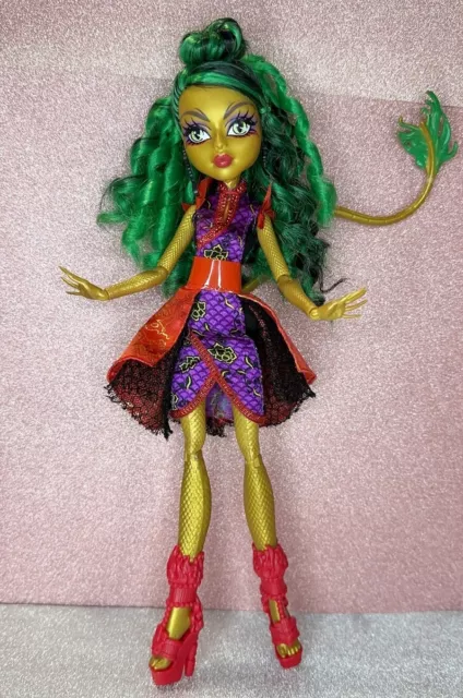 Monster High Gloom And Bloom￼ Jinafire Long Doll Restyled Curly Hair Mattel 2014