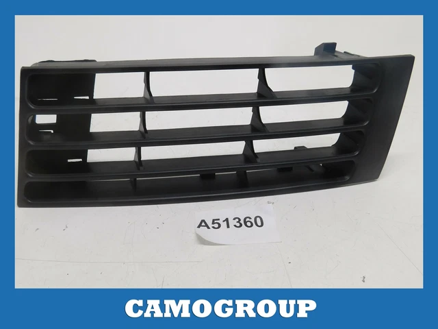 Front Hood Grille – Black With Chrome Trim – For 1999-2002 Audi A4 Quattro – AU1200109