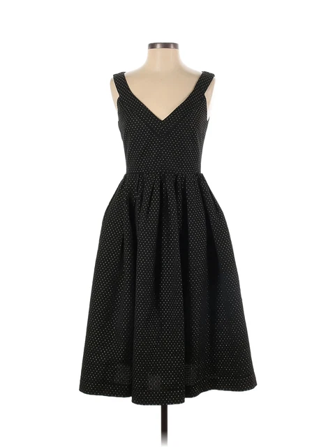 Jill Jill Stuart Women Black Cocktail Dress 4