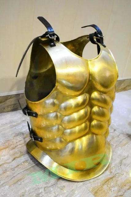 Medieval Knight Roman Brass Greek Muscle Armor Muscle Costume Armor Jacket