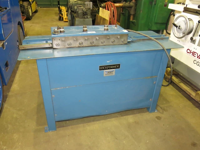 Lockformer 14ga Pittsburg Machine with Double Seam