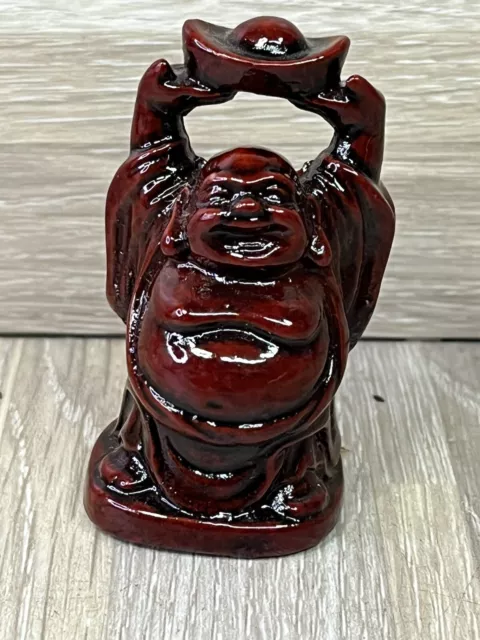 Buddha Carved Red Buddha Statue