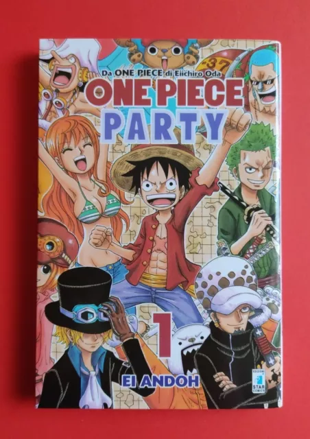 One Piece Party n.1 Eiichiro Oda Manga Star Comics 2018