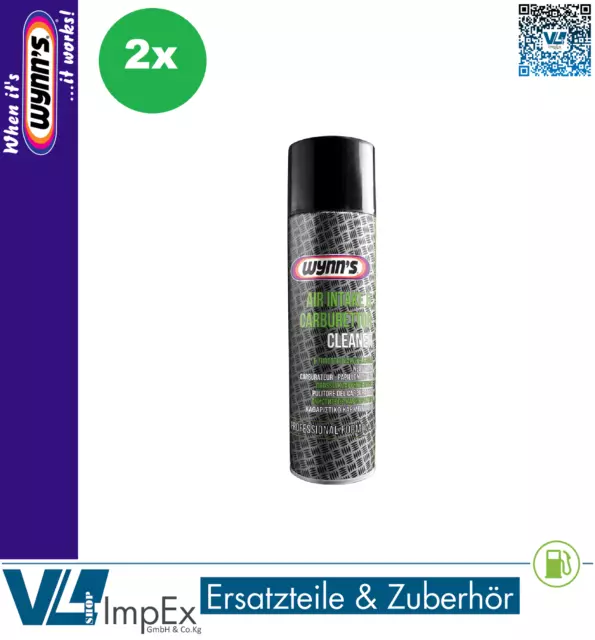 Wynns Vergaser & Drosselklappenreiniger Wirksame Düsenstrahl Dose 500mL W54179