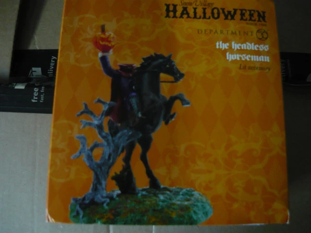Department 56 Halloween Lit Headless Horseman