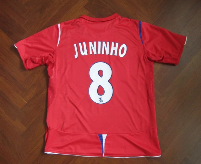 Maillot Third OL Olympique Lyonnais 2008-2009 – #8 Juninho, Taille XL