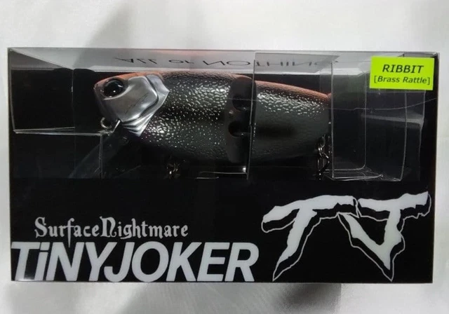 TINY JOKER RIBBIT Crack Work Orange Fishing Lure Swimbait Rare DRT