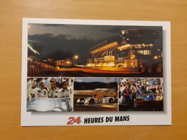 1996 Mans 24 Hours Postcard
