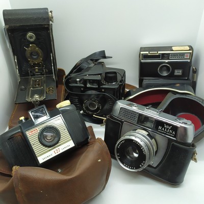 Agfa Colore King 100/AA AUTOLITE/TAURUS telectro 110-Film Camera JOB LOT 