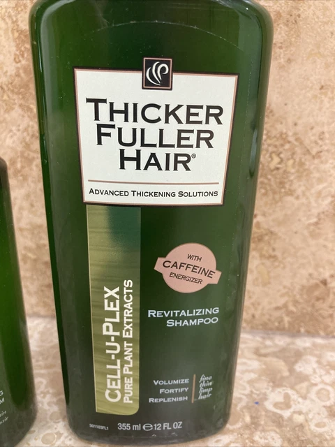 Thicker Fuller Hair Cell-U-Plex Revitalizing Shampoo  New