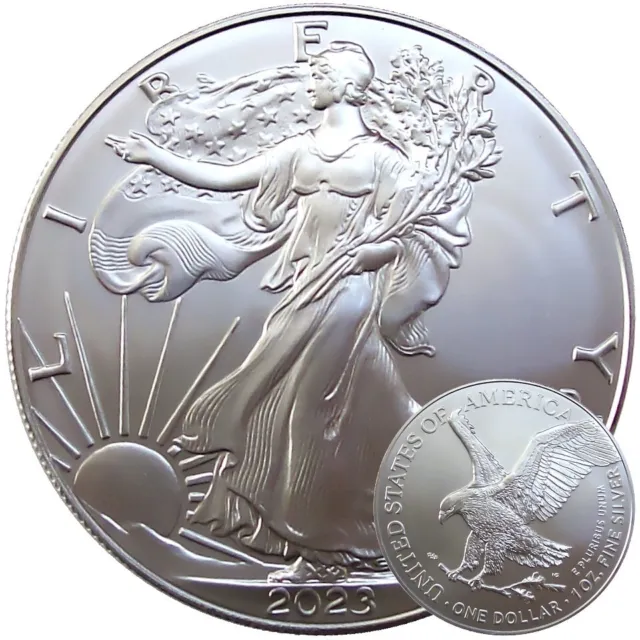 American Eagle 2023 Silbermünze 1oz Silber Ag 999 United States Mint USA