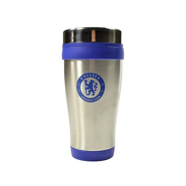 Chelsea FC Executive Metallic Travel Mug BS3787