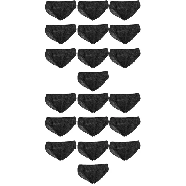 20 pcs Disposable Underwear for Women Travel Emergency Underwear