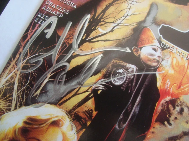 Gillian Anderson Signed The X-Files Annual #1 Topps comic book with flyer NM 2