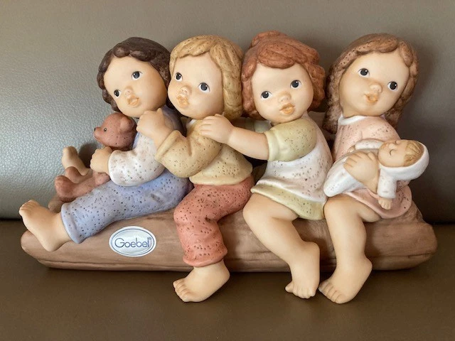 Goebel Ratliff GOEBEL NINA UND Marco Ltd. Edition 3777 von 5000 - 4 Kinder auf ...