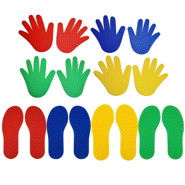 Gioco mani piedi per bambini tappetino da gioco sensoriale giocattoli sportivi ragazzi ragazze fitness Regno Unito