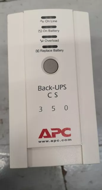 APC Back-UPS, 350VA/210W, Tower, 230V, 4x IEC C13 Outlets