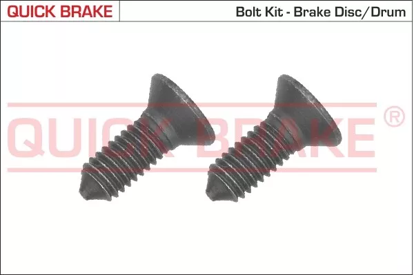 Screw Set, Brake Disc Quick Brake 11667K Front Axle,Rear Axle For ,Audi,Bentley,