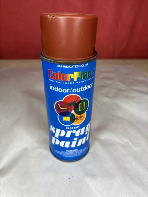 Vintage 90’s Color Place Red Oxide Primer 20011 Spray paint