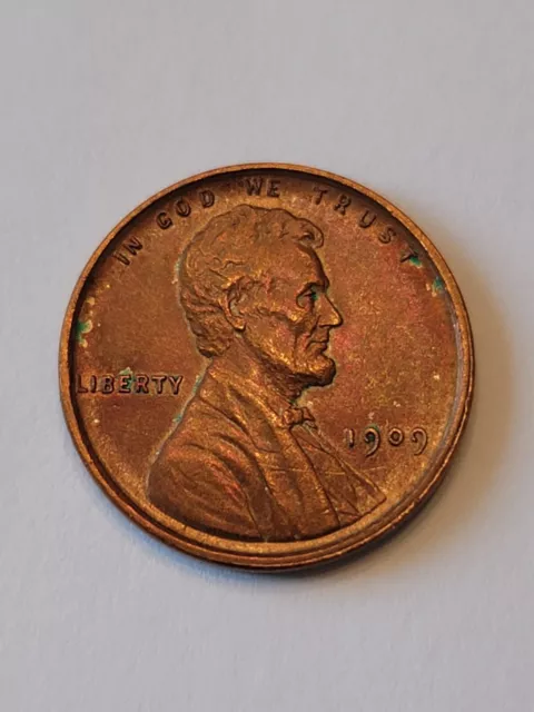 1909 VDB Lincoln Cent Wheat Penny- RED-DDR-Beautiful 🪙