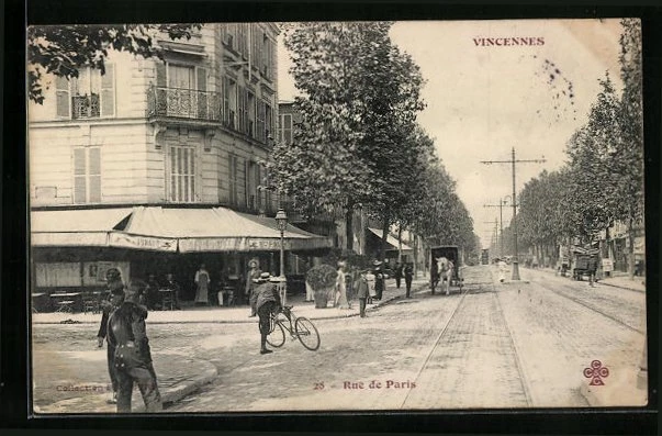 CPA Vincennes, Rue de Paris