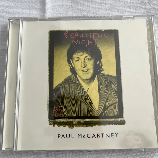CD PAUL MCCARTNEY Beautiful Night CDR6489 Parlophone UK