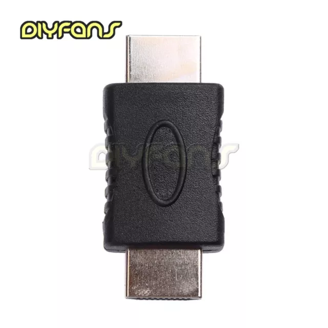 HDMI to HDMI Male to Male Coupler Adapter Konverter For HD TV Laptop Projector