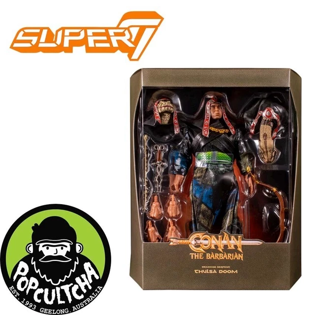 Figurine Conan Le Barbare – Thulsa Doom – Super7 ReAction – 10cm – Édition 1982 Movie