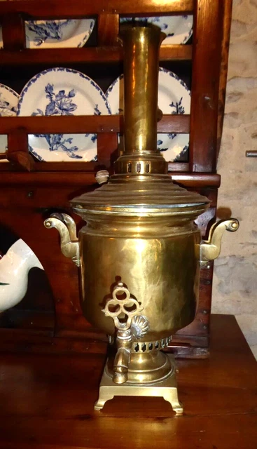 Réchaud en laiton pour samovar ou autre ref 5390 • EUR 29,00