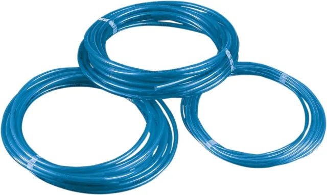 Parts Unlimited Blue Polyurethane Fuel Line 1/8in. I.D. x 25ft. 0706-0104