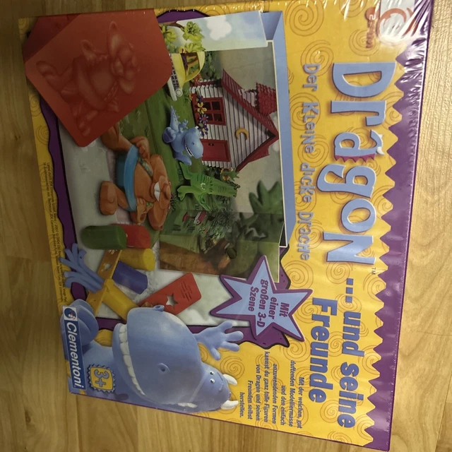Dragon und seine Freunde Kreativset von Clementoni Neu