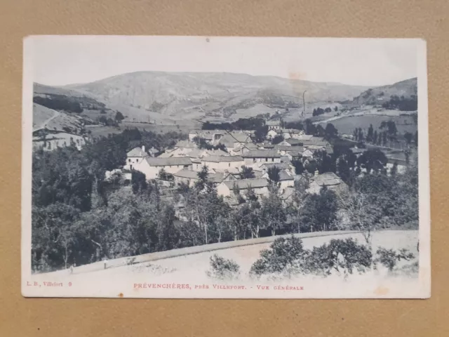 CPA,FRANCE, 48 Prévenchères , près Villefort .- Vue générale  