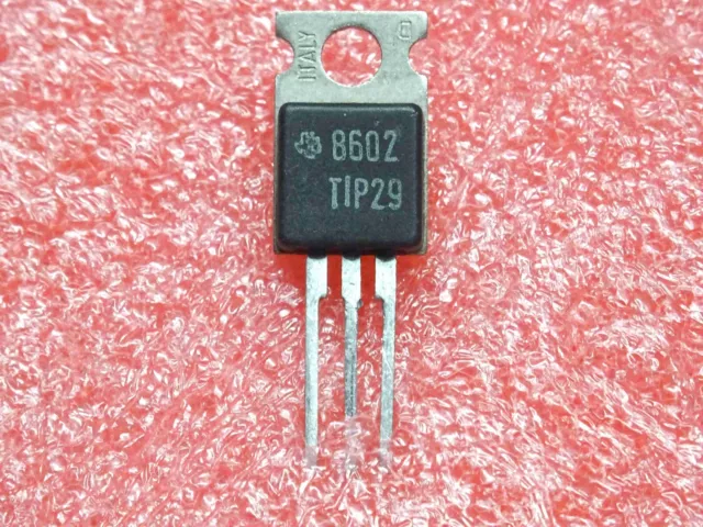 Lot x4: transistor TIP 29 ~ NPN TIP29 (complementary  PNP TIP30)Vce 40,Ic 1(5P1)