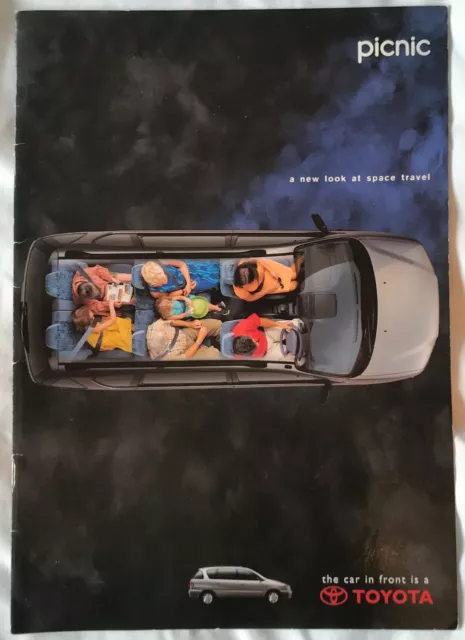 Toyota Picnic UK sales brochure May 1999